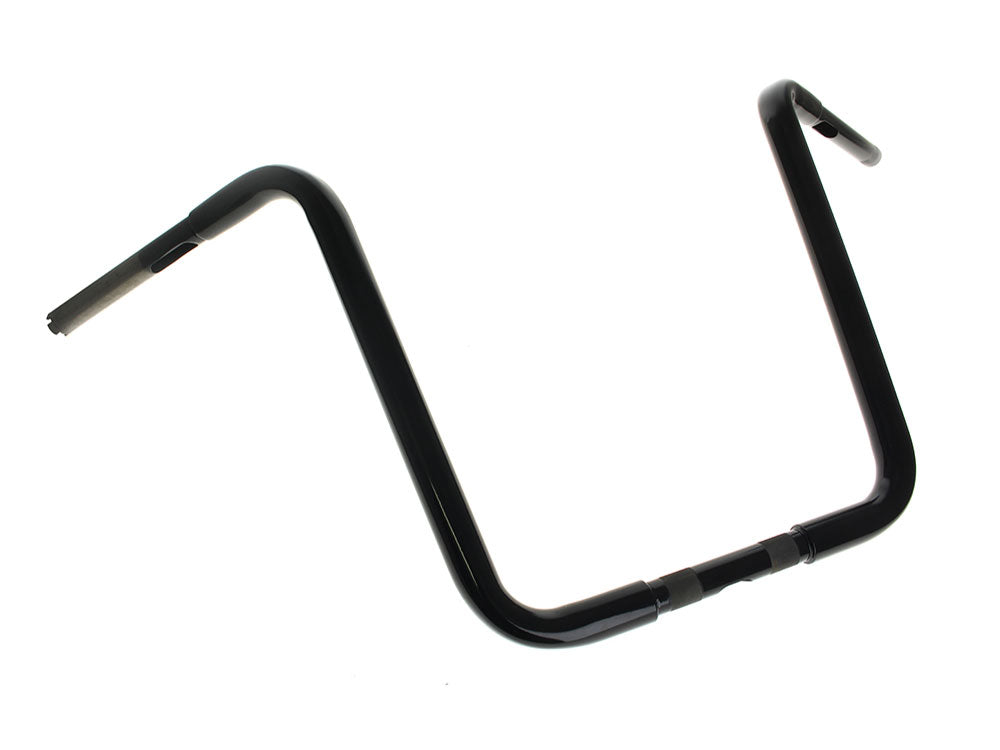 16in. x 1-1/4in. Ape Hanger Handlebar - Gloss Black