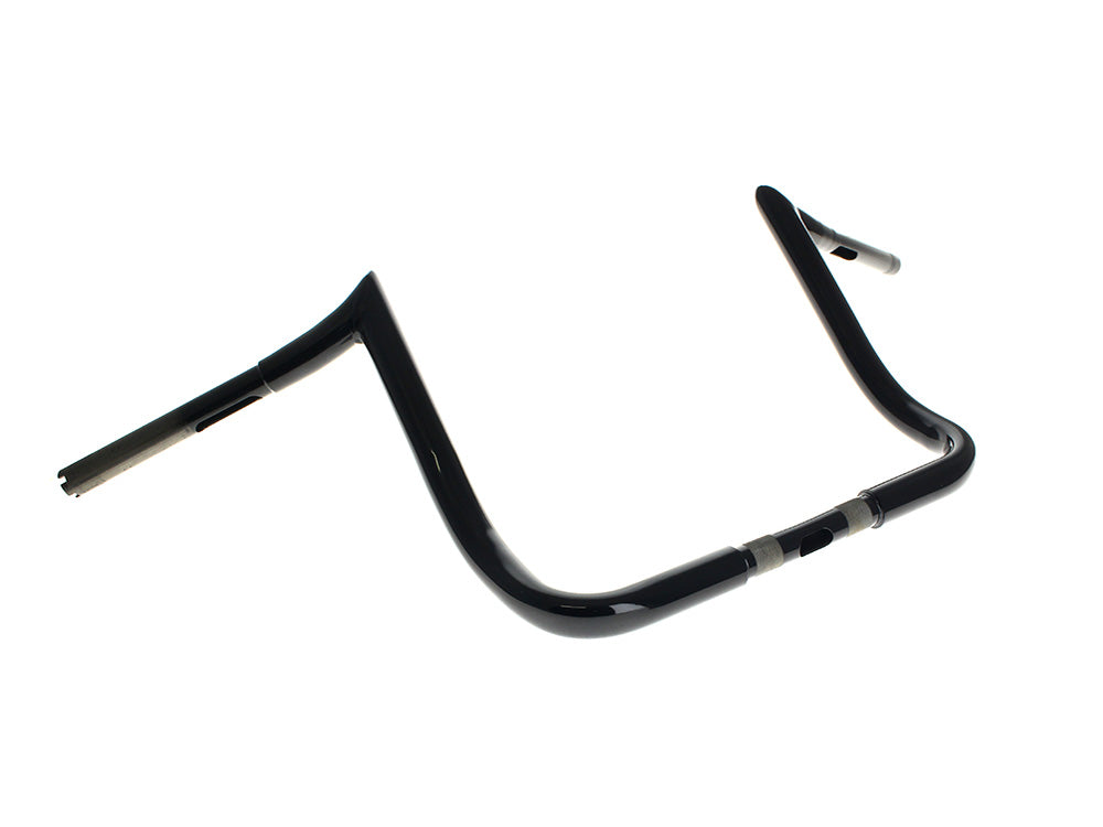 13in. x 1-1/4in. Prime Ape Hooked Handlebar - Gloss Black. Fits Ultra Models 1996-2024 and Street Glide 1996-2023