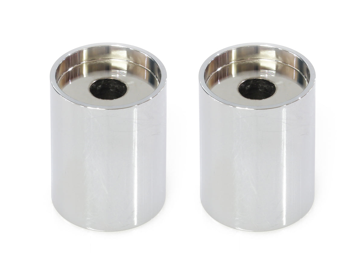 2in. Tall x 1.5in. Thick Riser Spacers - Chrome.