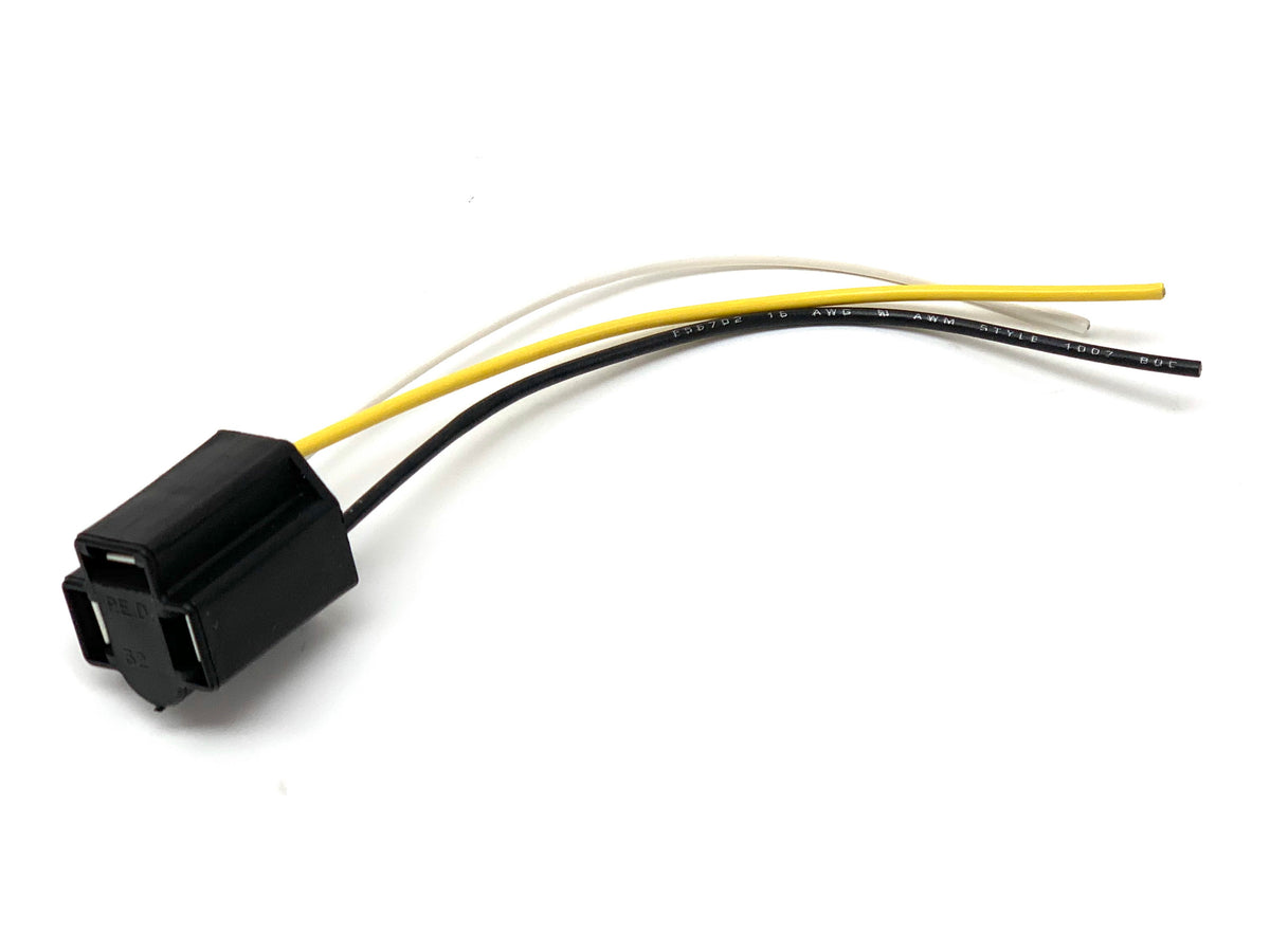 Replacement Headlamp H4 Pigtail.