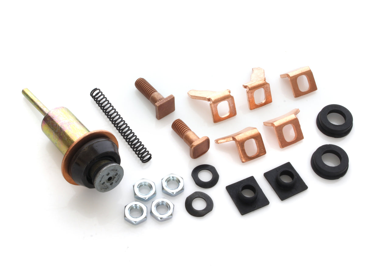 Solenoid Rebuild Kit. Fits Spyke 1.8 kW & 2.4 kW Starters & Compu-Fire 1.6 kW.