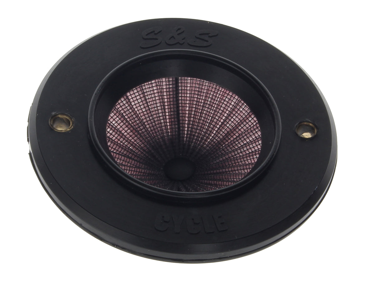 Air Stinger Stealth Air Cleaner Kit - Black Teardrop. Fits Touring 2017-2024 & Softail 2018-2024