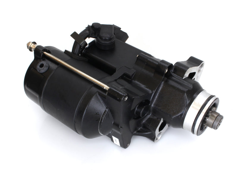 1.4kw Starter Motor - Black. Fits Softail 2007-2017, Dyna 2006-2017 & Touring 2007-2016