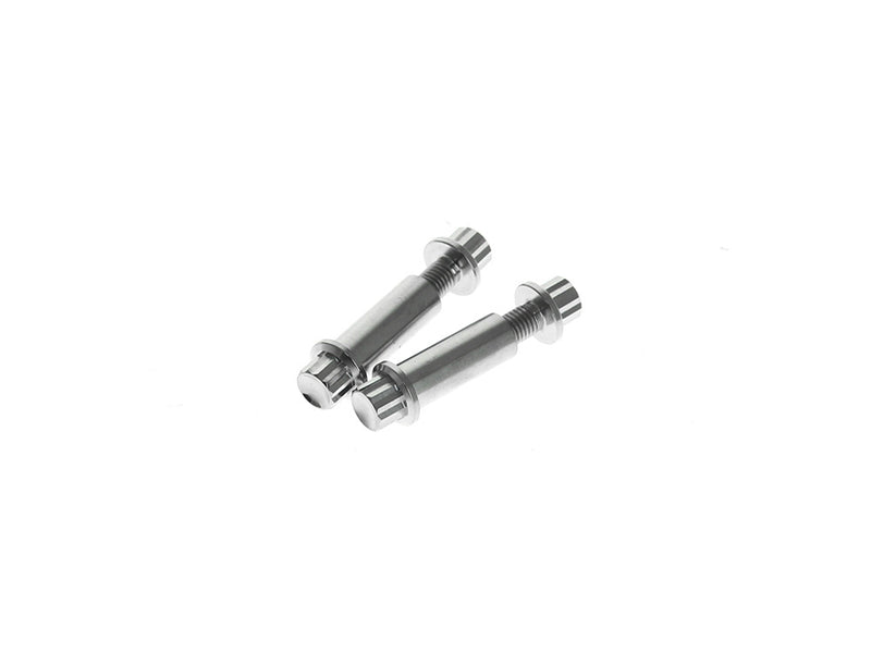 Titanium 12-Point Footpeg Mounting Hardware - Polished. Fits H-D Male Mount Footpegs