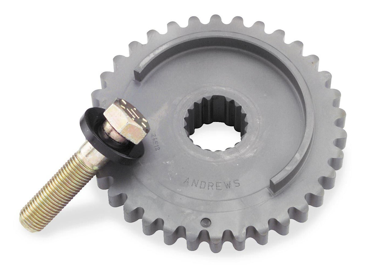 34T Rear Splined Cam Sprocket Kit. Twin Cam 2000-2006 or Twin Cam 1999 Models When Changing Cams