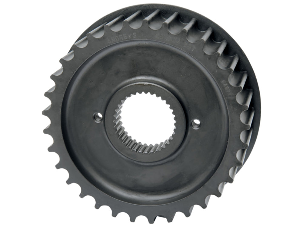 34 Tooth Transmission Pulley. Fits 5Spd Big Twin 1985-2006.