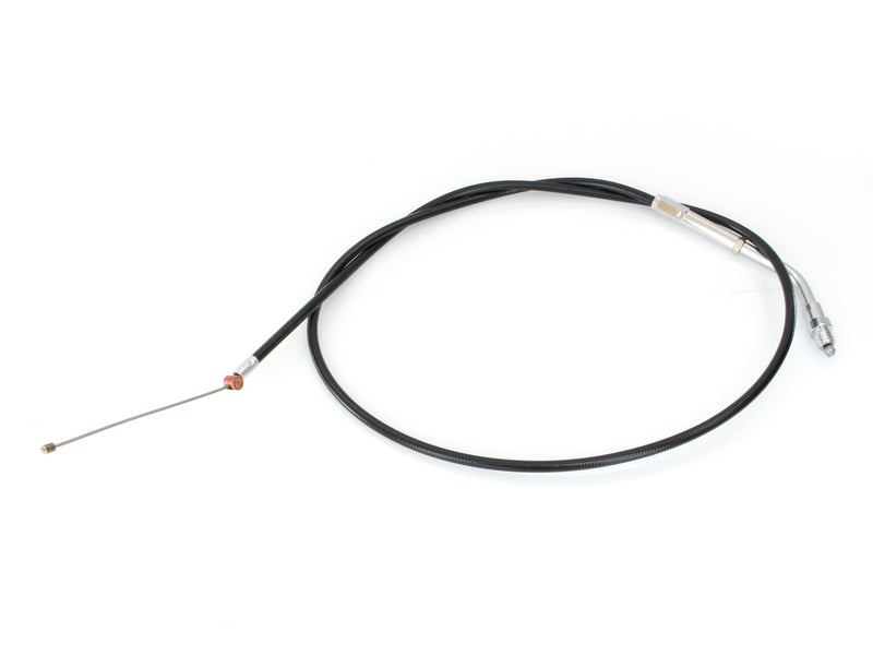 33in. Long Black Vinyl Throttle Cable. Fits Big Twin 1981-1988