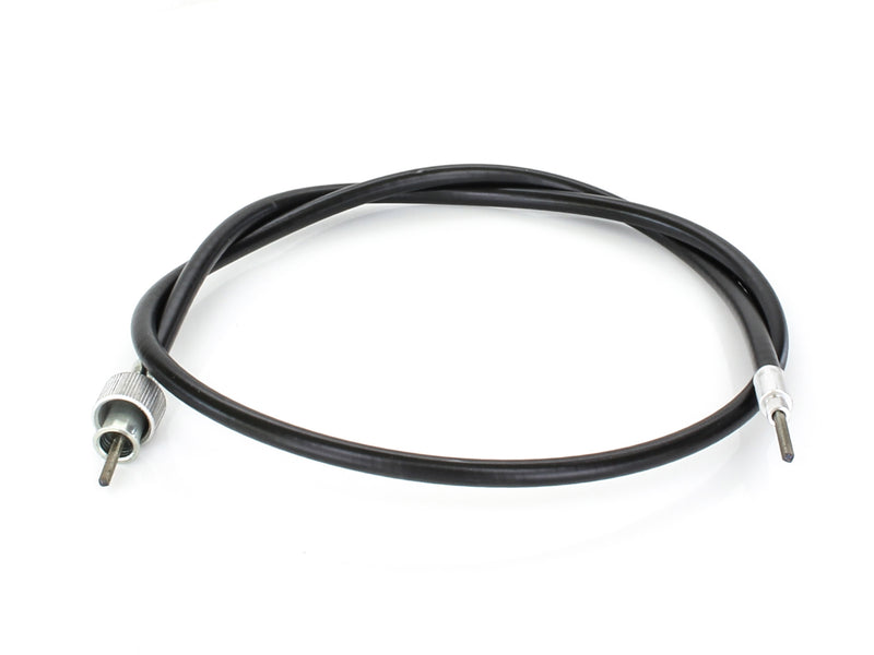 40in. Speedo Cable with 16mm Nut - Black Vinyl.