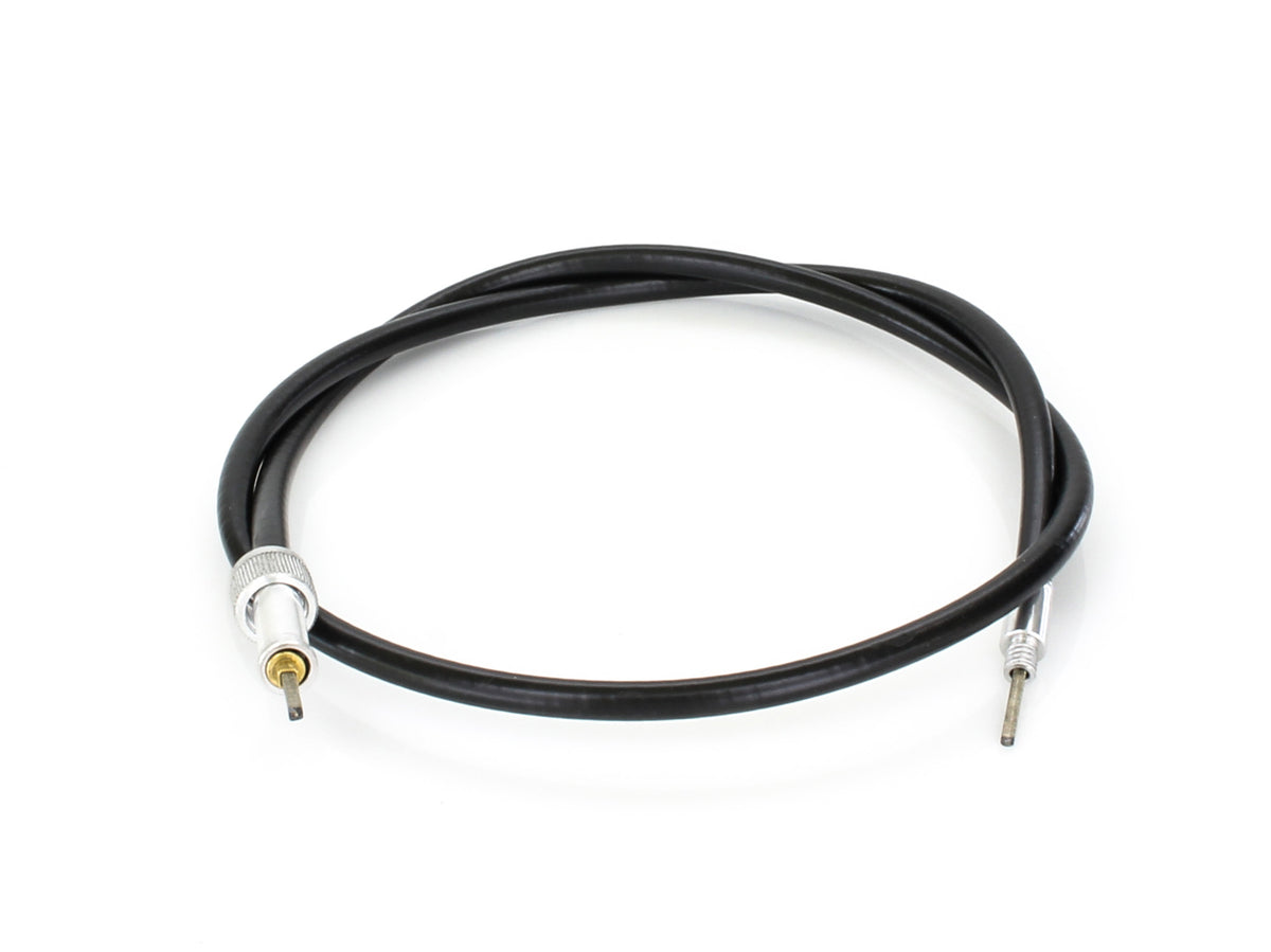 40in. Speedo Cable with 12mm Nut - Black Vinyl.