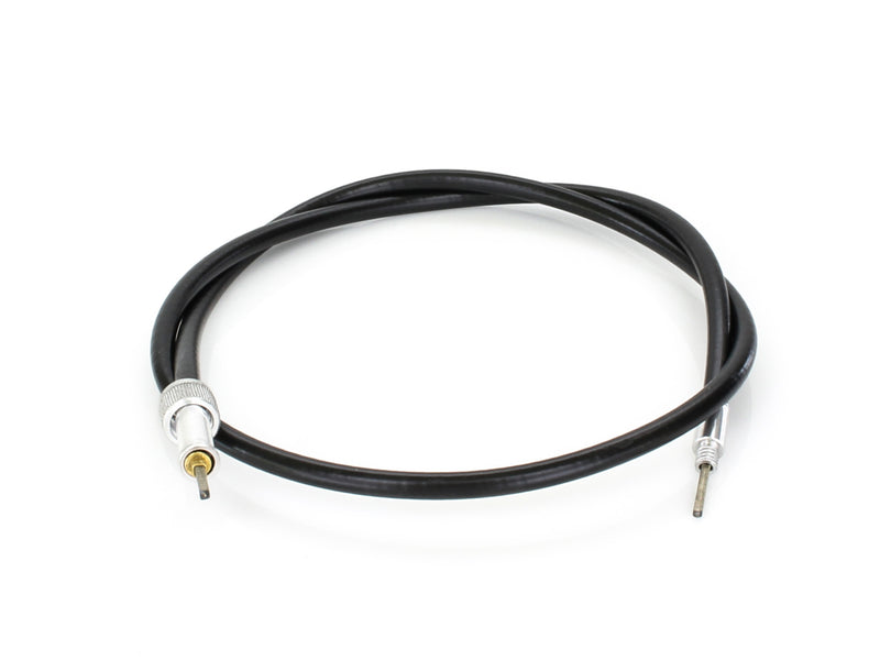 40in. Speedo Cable with 12mm Nut - Black Vinyl.