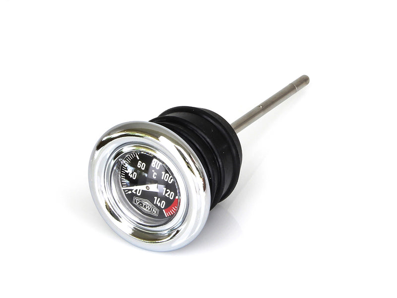 Engine Oil Temperature Dipstick. Fits Softail 1984-1999 & Sportster 1979-2003