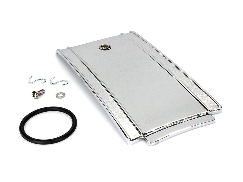 Lower Fuel Tank Panel - Chrome. Fits Softail 1984-1999.