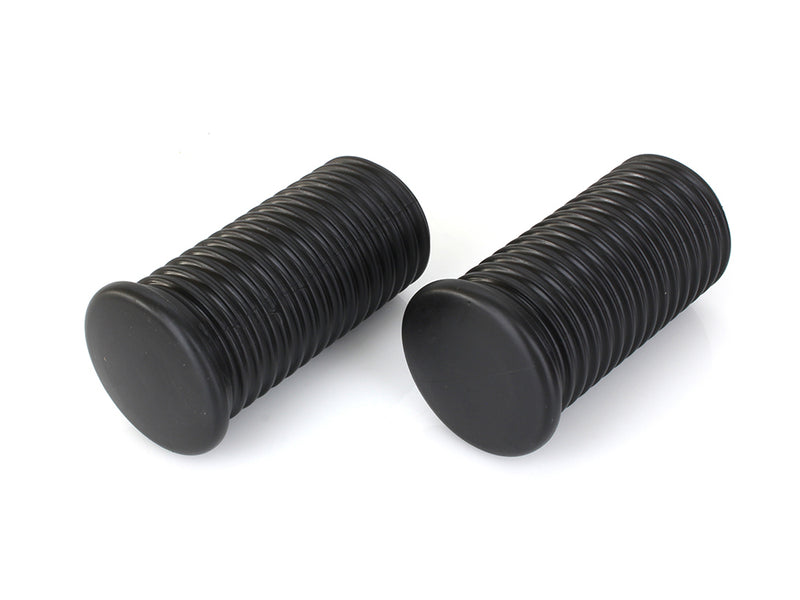 Fat Rider Footpeg Rubbers. Fits Big Twin & Sportster pre 1990