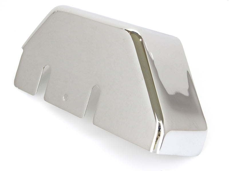 Rear Master Cylinder Cover - Chrome. Fits FLH 1979-1984, FL Softail 1986-1999, FXWG 1980-1982 & FLT 1980-1982