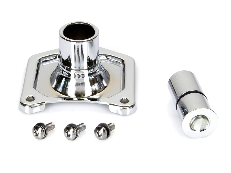Electric Start Switch - Chrome. Fits Big Twin 1989-2006 & Sportster 1991-2021 with 1200cc Engine.