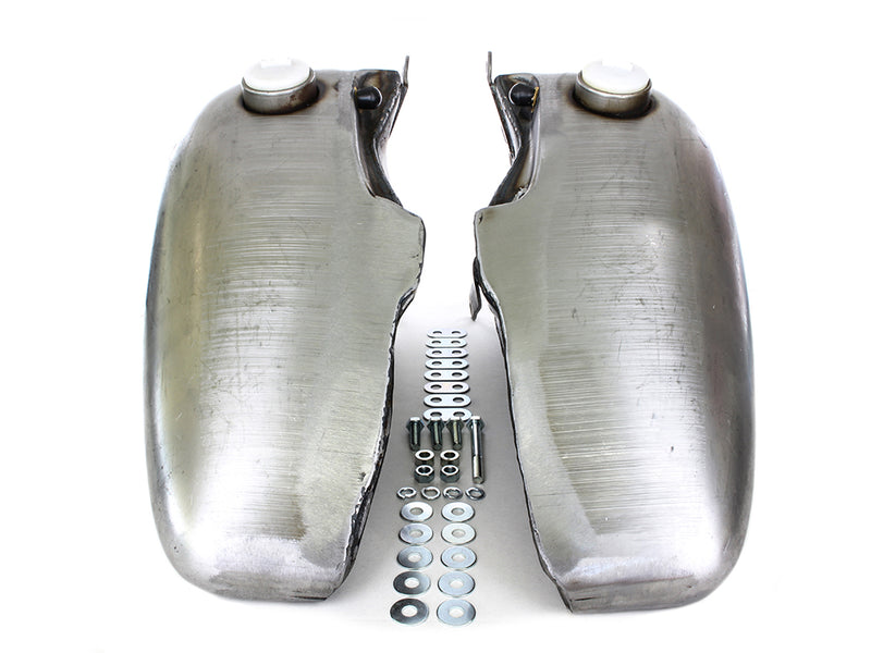5 Gallon Fuel Tank with provision for OEM Cam-Style Fuel Caps. Fits Big Twin 1936-Early 1984.