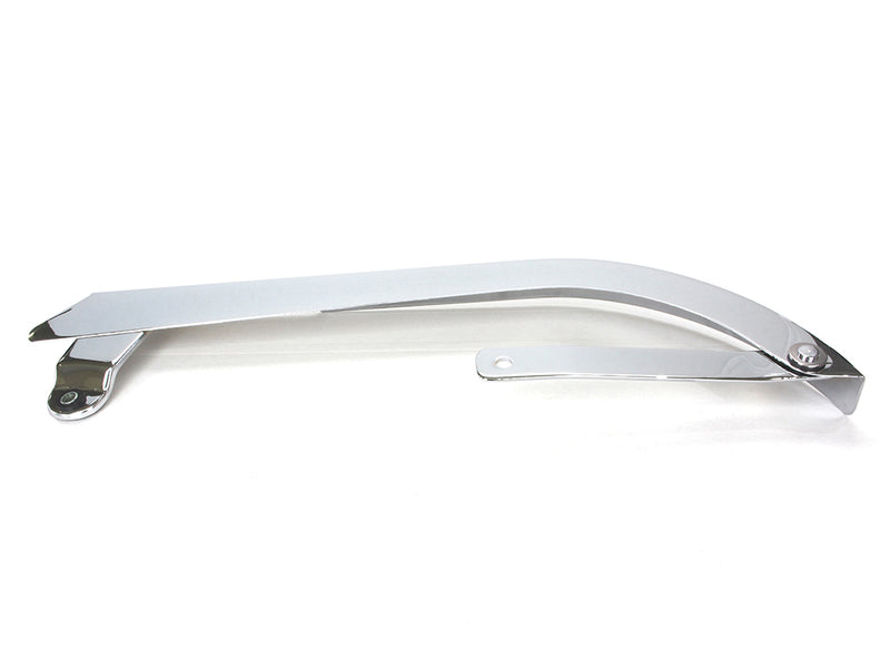 Chain Guard - Chrome. Fits 4Spd FX Big Twin 1973-1985