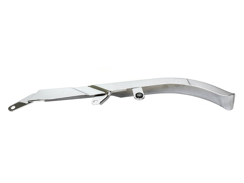 Upper Belt Guard - Chrome. Fits Softail 1986-1999.