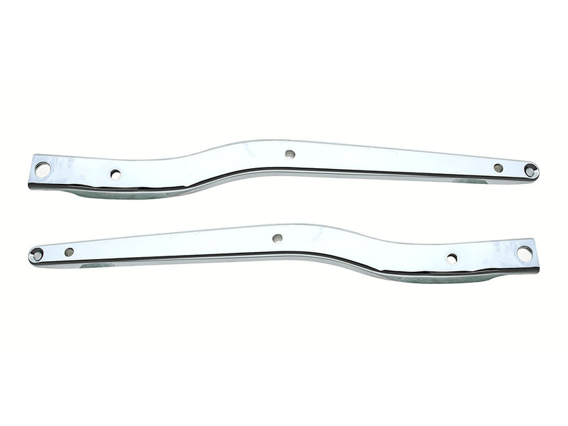 Rear Fender Struts - Chrome. Fits FXWG 1980-1986.
