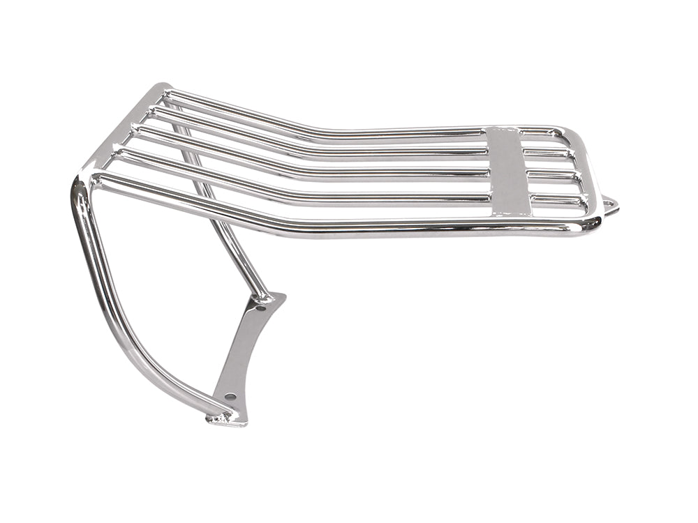 Luggage Rack - Chrome. Fits FXST 2006-2015 with 200 Rear Tyre & Bob Tail Fender.