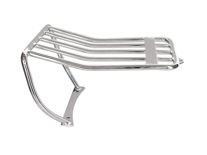 Luggage Rack - Chrome. Fits FXST 2006-2015 with 200 Rear Tyre & Bob Tail Fender.