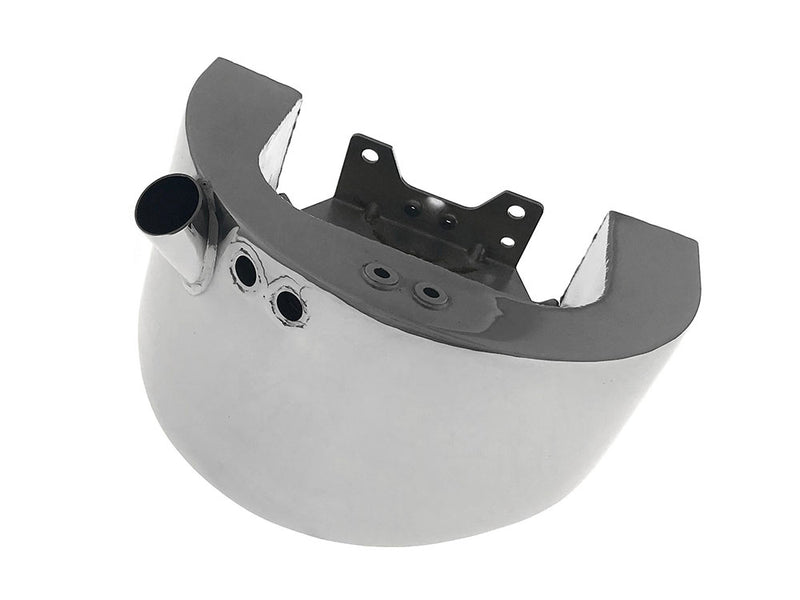 Side Fill Oil Tank - Chrome. Fits Softail 2000-2017.