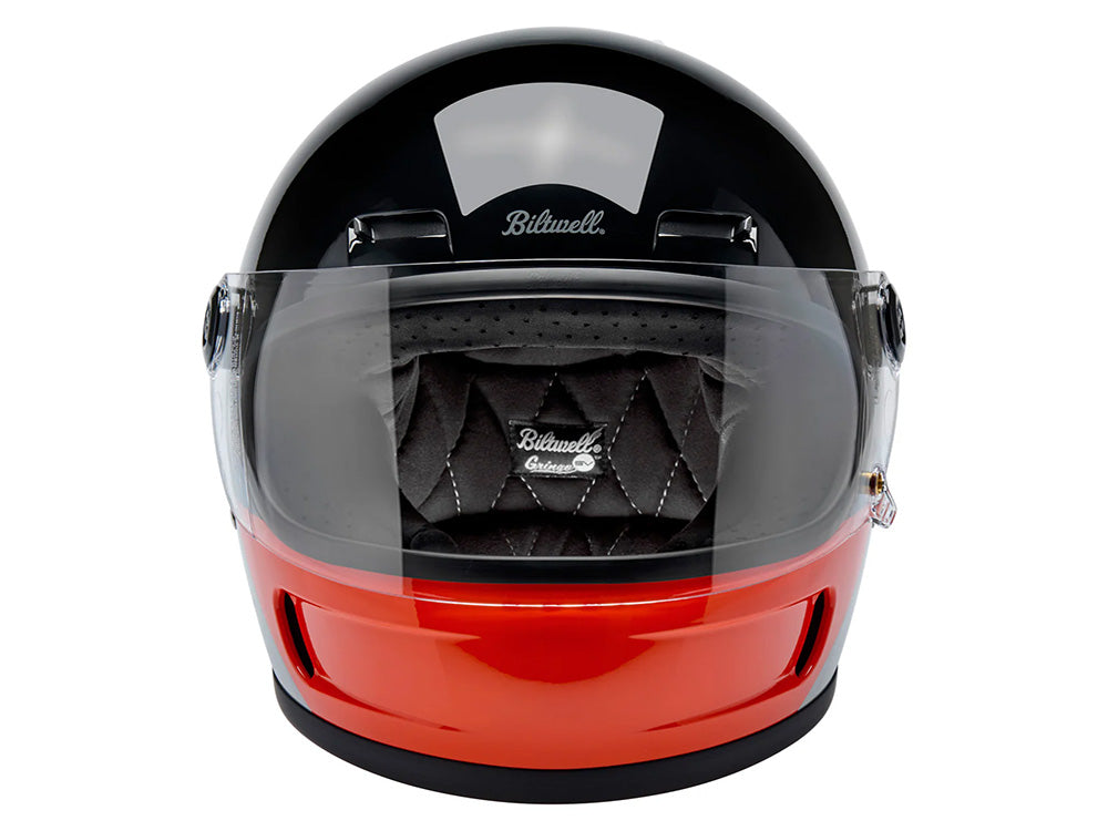 Gringo SV Helmet - Intersection Black, Orange & Grey. Size XX-Large with ECE R22.06 Compliance