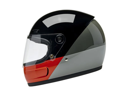 Gringo SV Helmet - Intersection Black, Orange & Grey. Size XX-Large with ECE R22.06 Compliance