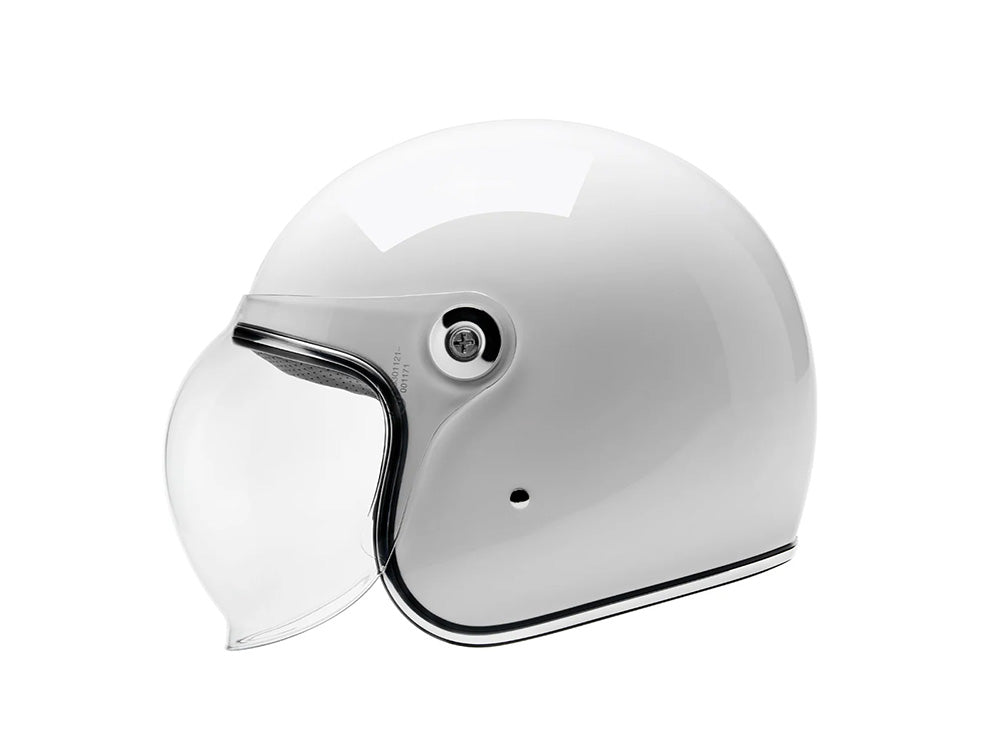 Tahoe Open Face Helmet - Gloss White. Size Medium with ECE R22.06 Compliance