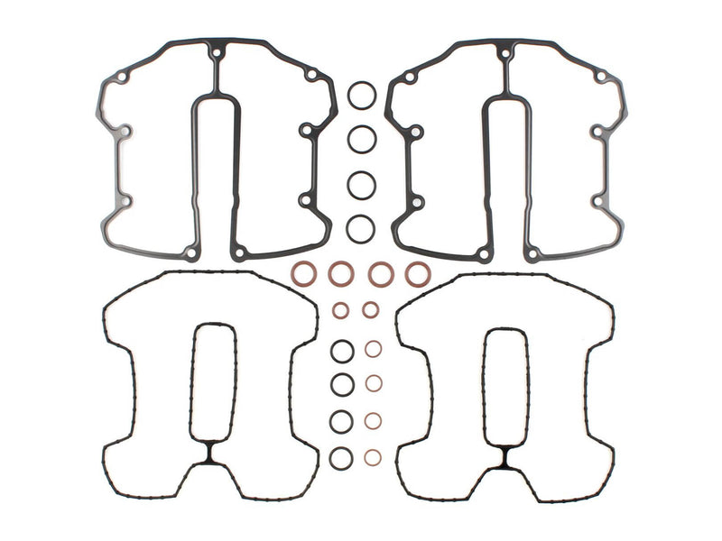 Rocker Box Gasket Kit. Fits Milwaukee-Eight 2017up.