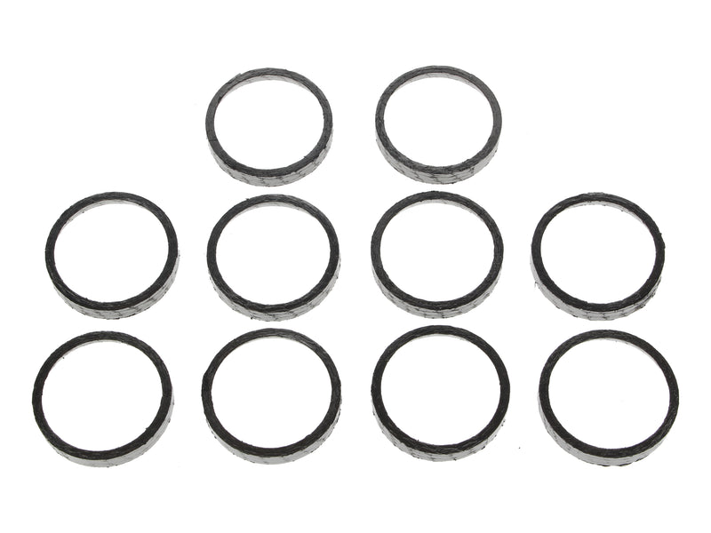 Tapered Exhaust Gasket - Pack of 10. Fits Big Twin 1984up & Sportster 1986-21.