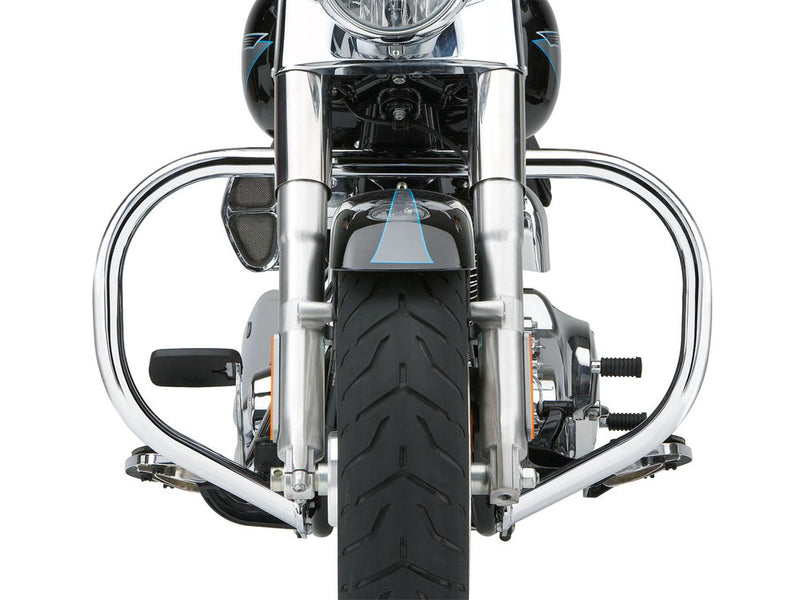 Engine Guard Freeway Bar - Chrome. Fits FL Softail 2000-2017.