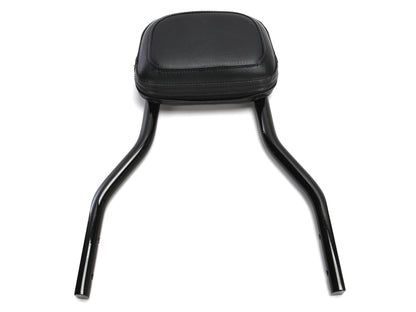 Short Quick Detachable Sissy Bar Kit - Black. Fits FX Softail 2006-2015 & Fatboy 2007-2017 with 200mm Rear Tyre.