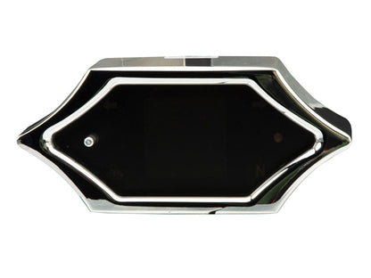 4-1/2in. x 2in. Spike KPH Speedometer - Chrome