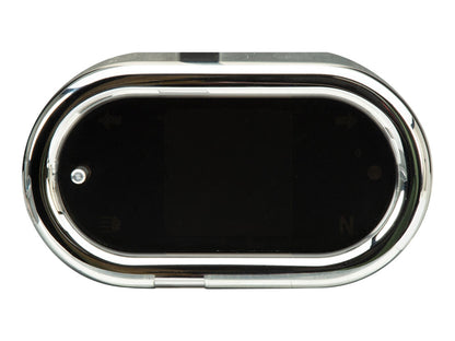 3-1/2in. x 2in. Classic KPH Speedometer - Chrome
