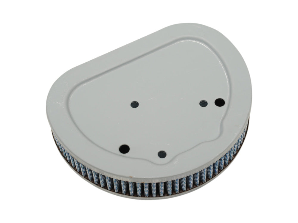 Premium Washable Air Filter Element. Fits Twin Cam with OEM Round Air Cleaner Cover. Crossbones 2008-2011, Blackline 2011-2013, Slim 2012-2017 & Street Bob 2014-2017