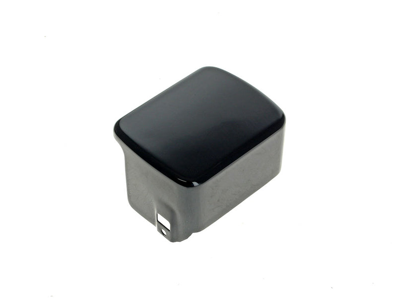 Coil Cover - Black. Fits Carbureted Softail Models 2000-2006