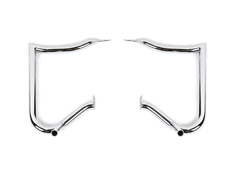 Anarchy Rear Crashbars - Chrome. Fits Touring 1997-2023.
