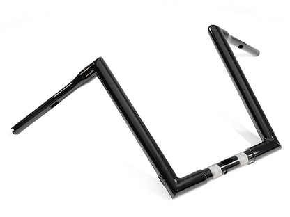14in. x 1-1/2in. STR Miter Handlebar - Gloss Black. Fits Road Glide 2015-2023