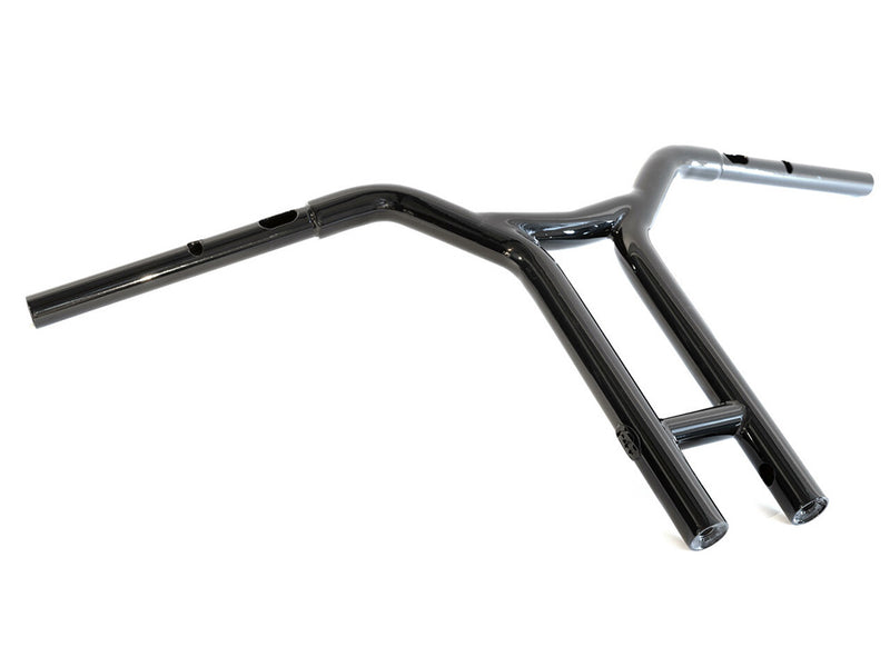14in. x 1-1/4in. Brap Straight T-Bar Handlebar - Gloss Black. Fits CVO Road Glide 2023up & Road Glide 2024up