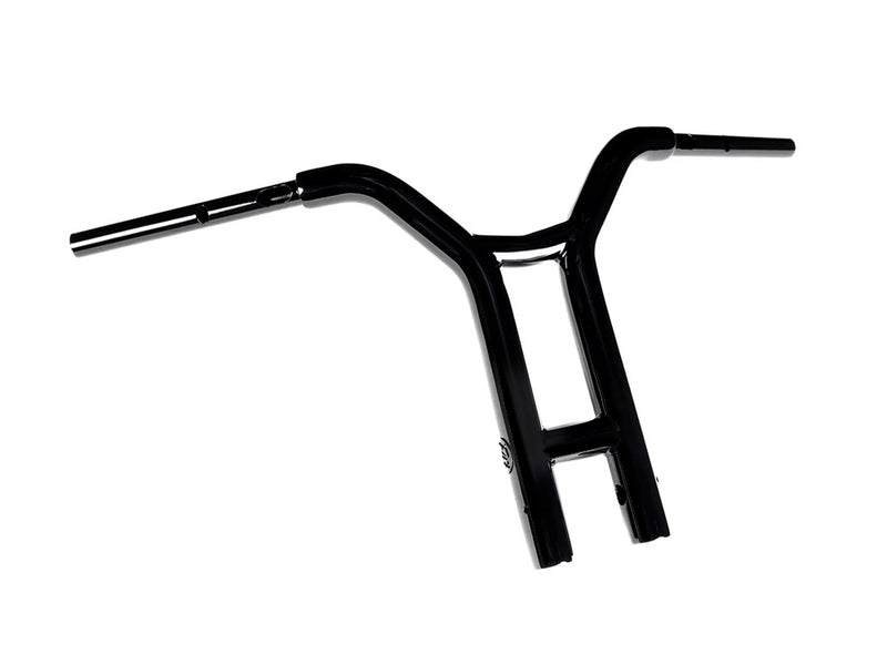 14in. x 1-1/2in. Factory Racing Straight T-Bar Handlebar - Gloss Black. Fits CVO Road Glide 2023up & Road Glide 2024up