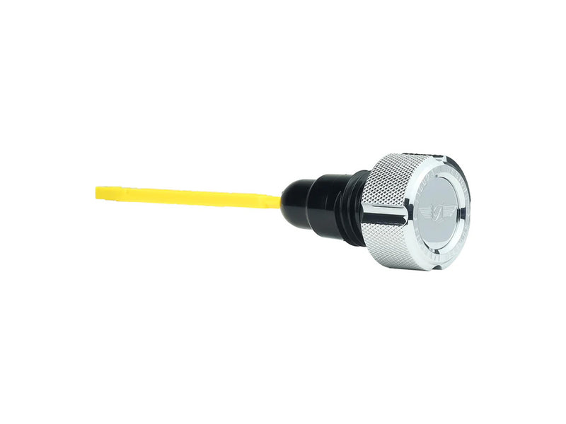 Magnetic Engine Oil Dipstick - Silver. Fits Touring 2007-2016
