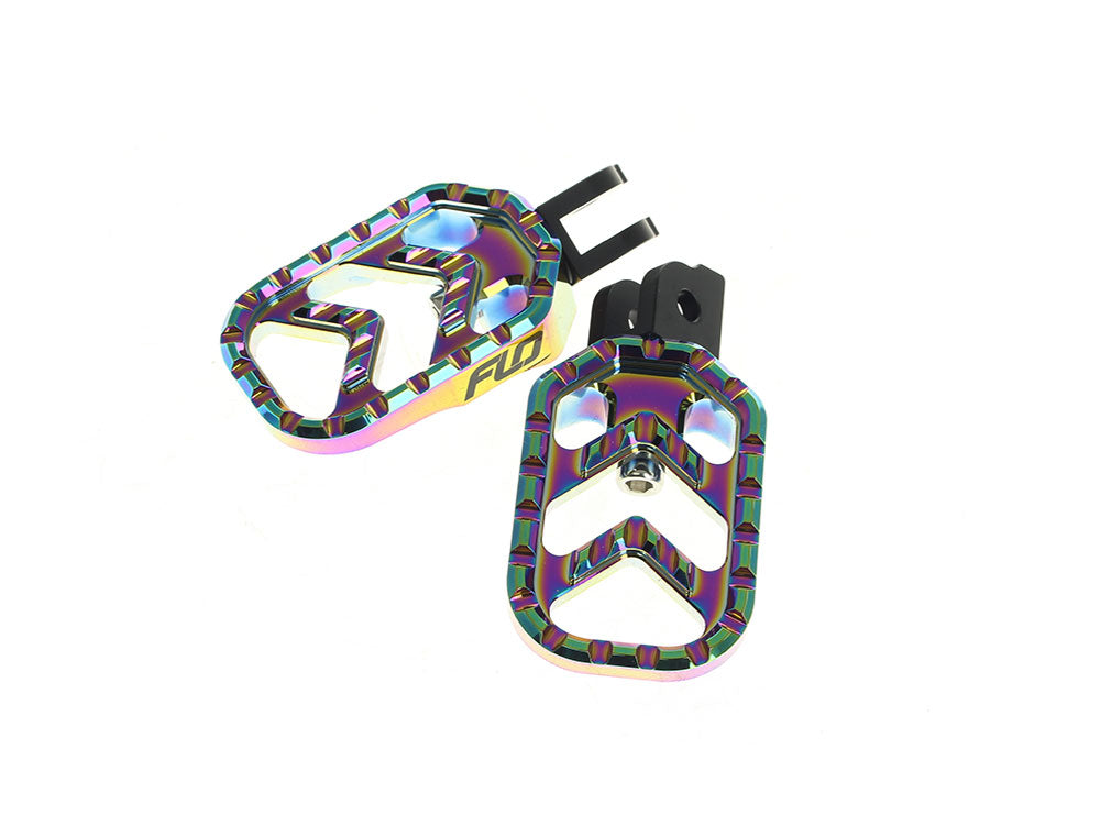 Savage Series Footpegs - Jet Fuel. Fits Softail 2018up Front Rider