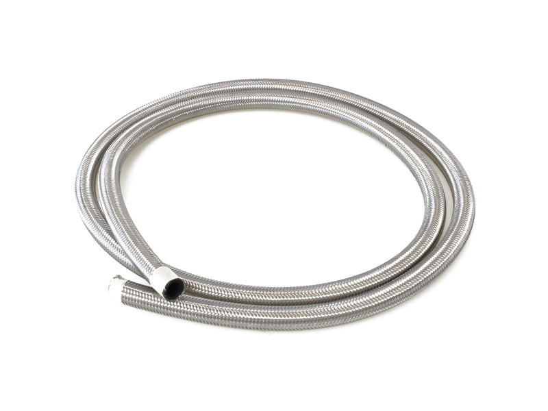 3/8in. Braided Steel Oil Line - 6 Foot Roll.