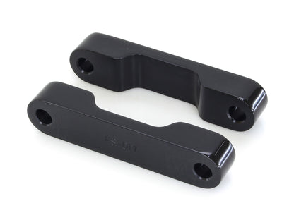 Fender Spacer Kit - Black. Fits Touring 2014-2023 with 23in. or 26in. Wheel & Custom Fender