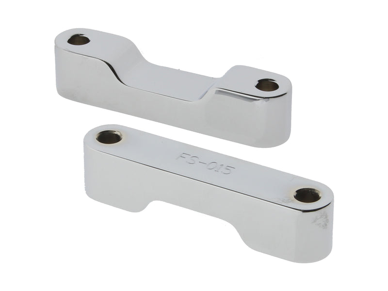 Fender Spacer Kit - Chrome. Fits Touring 2014-2023 with 21in. Wheel & Custom Fender
