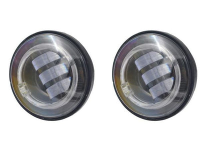 4-1/2in. LED Passing Lamp Inserts - Black.