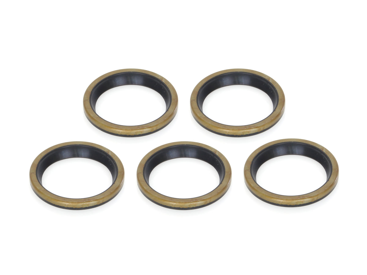 Main Drive Gear End Seal - Pack of 5. Fits 4Spd Big Twin Late 1981-1986 & 5Spd Big Twin 1979-1990.