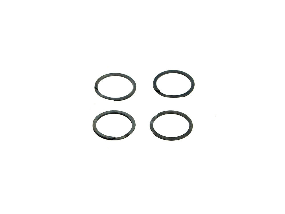 Replacement Piston Pin Spiral Locks - Pack of 4. Fits KB Shovel, Evolution & Sportster Pistons