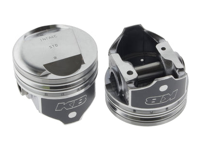 Std Dome Top Pistons with 10.5:1 Compression Ratio. Fits Big Twin 1984-1999 with Evo Engine.